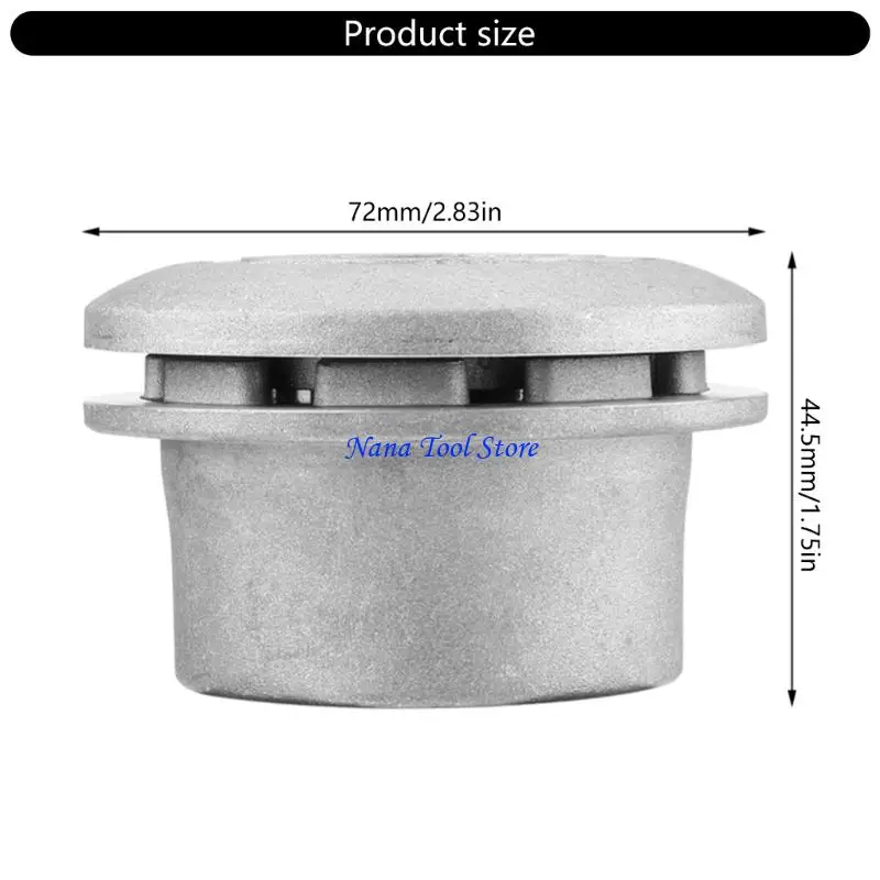 31GJ Long Lasting 4Line Replacement Trimmer Head For Brush Cutters Featuring Aluminum Construction And Easy Installation