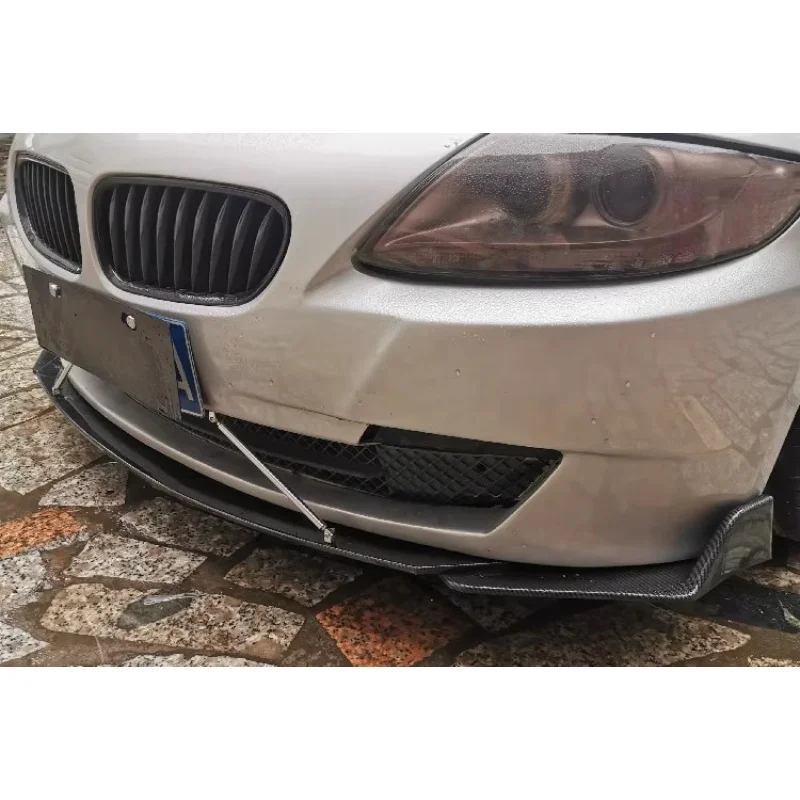Body kit for BMW Z4 E85 E86 E89 modified Carbon fiber pattern Rear lip Side skirt Front shovel Tail wing car accessories view 2