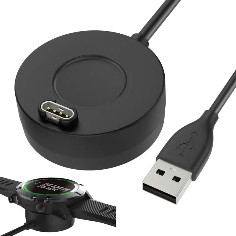 Dock Charger USB Charging Cable Cord for Garmin Fenix 8 7 7x 5S 5X Plus 6 6S 6X Pro Sapphire Venu Vivoactive 4 945 245 Quatix 5
