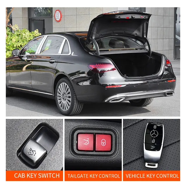 Car Power Tail Door Lift Car Rear Box Electric Tail Door Class A Automatic Tail Door Lock + One Kick Induction Set