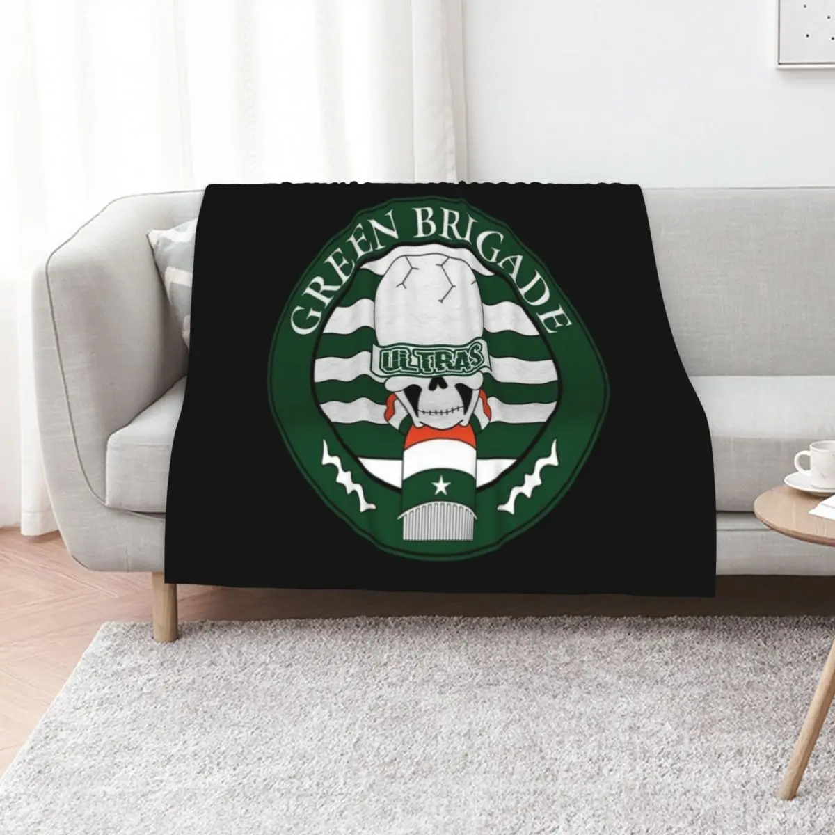 Green Brigade-ULTRAS Throw Blanket Polar manga sofa bed Blankets For Bed Weighted Bed Blankets