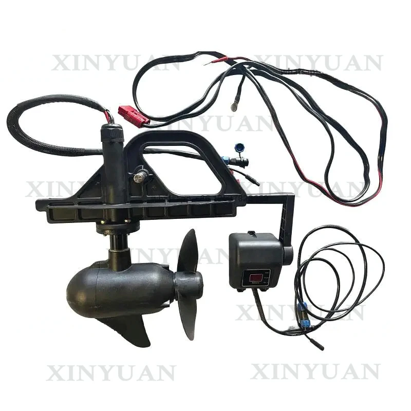 Trolling Motor, Brushless Hybrid Kayak Power Engine Suitable for Fin Pedal and Modular Kayak Installation