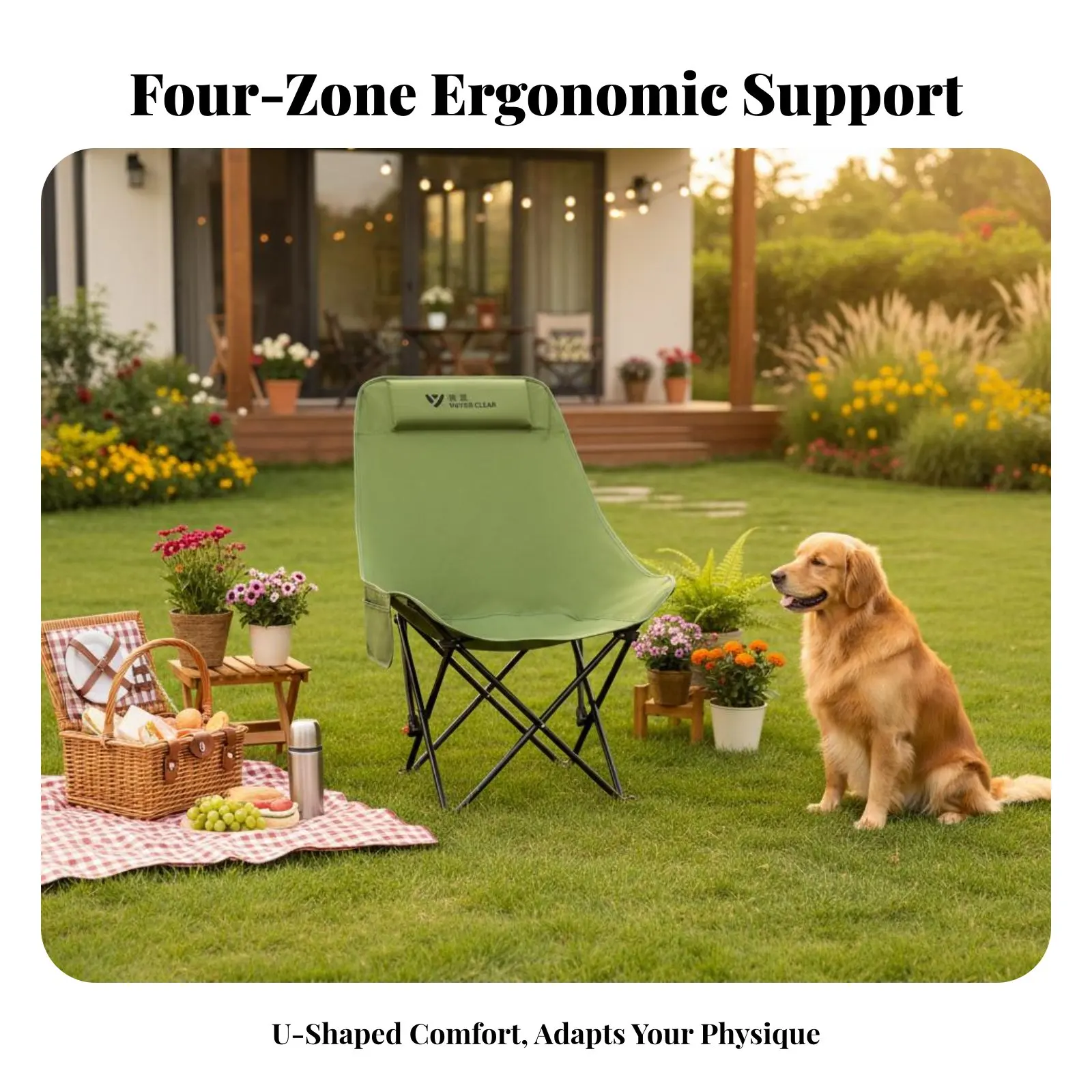 

Складное кресло-реклайнер Highrear: легкое, компактное, для рыбаков и путешественников