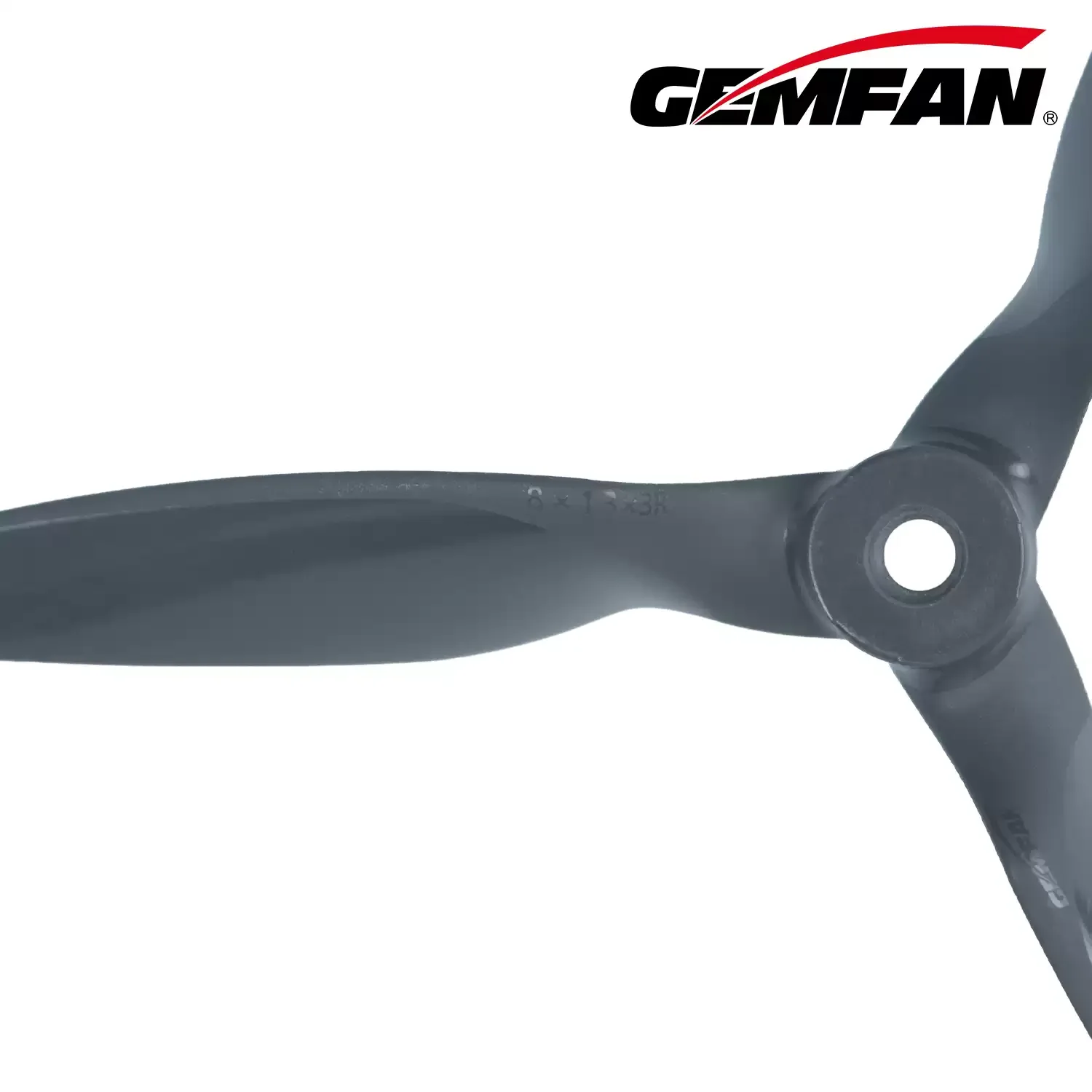 Gemfan Vortex 8x13x3 8 Inch Electric Propeller, Choose CW or CCW, 2Pcs High Thrust 3-Blade FPV Prop