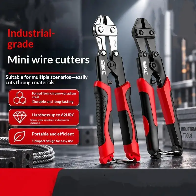 Mini Bolt Cutter, Made Of Carbon Steel Fast And Sharp, Labor-Saving Operation, Used To Cut Wire, Bar Steel