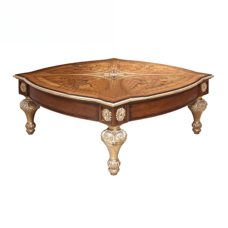 

Italian English shell inlaid coffee table castle villa mansion tea table neoclassical coffee table