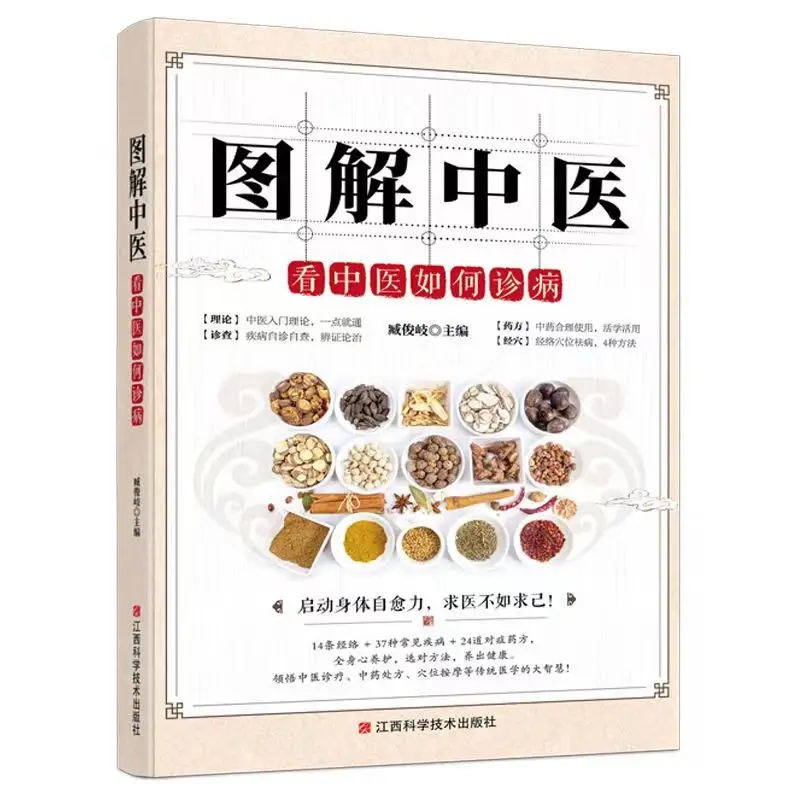 Illustrated Basic Theories of Traditional Chinese Medicine Diagnosis and Effective Prescriptions