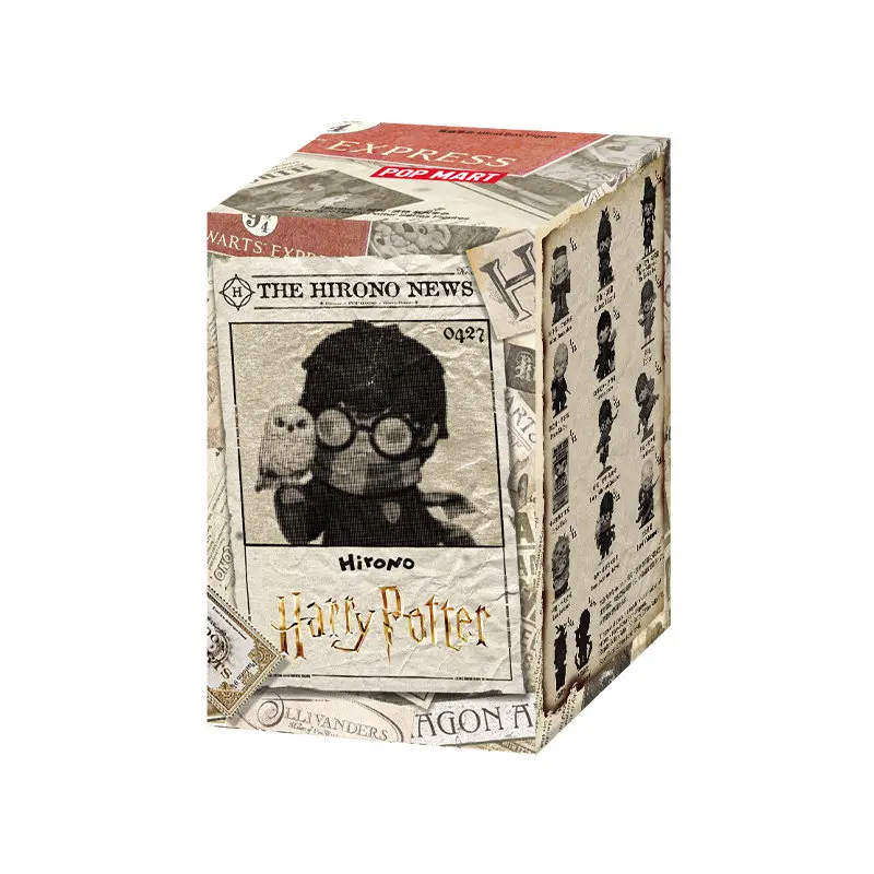 POP MART Hirono Harry Potter Series Mystery Box Genuine Blind Box Bag Ornament Figurine Home Desktop Decor Doll