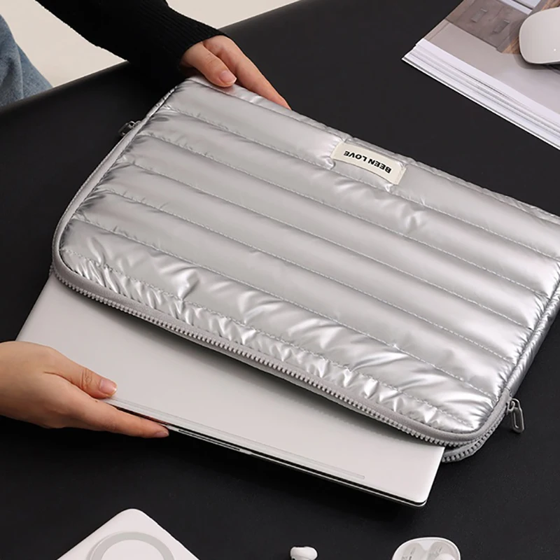 Cute Ins Laptop Bag Notebook Sleeve Pouch Case 13.3 14 Inch For Xiaomi Waterproof Tablet Soft Bag For IPad