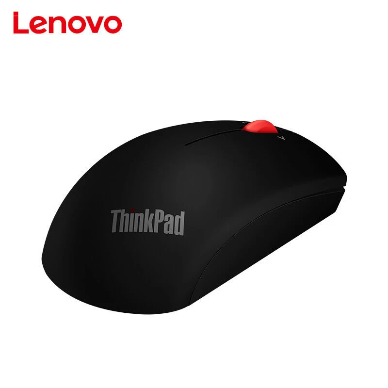 Lenovo ThinkPad Dual Mode Mouse 2.4G Wireless Adjustable T40X 1200 1600 2000 DPI Bluetooth5.0 Red Dot Design for PC Laptops
