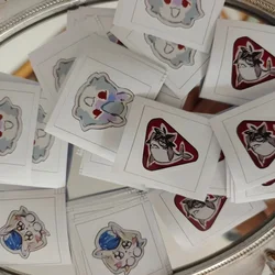30pcs Anime Sticker Genshin Impact Wriothesley Accessories Cosplay Prop Cute