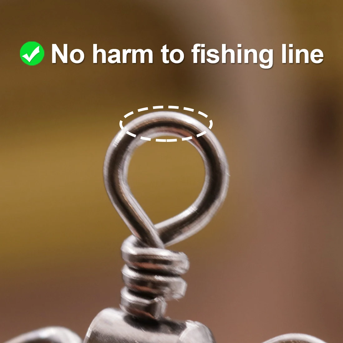 Giratorios de pesca FishTrip barril en T línea cruzada para aparejo - imagen 2