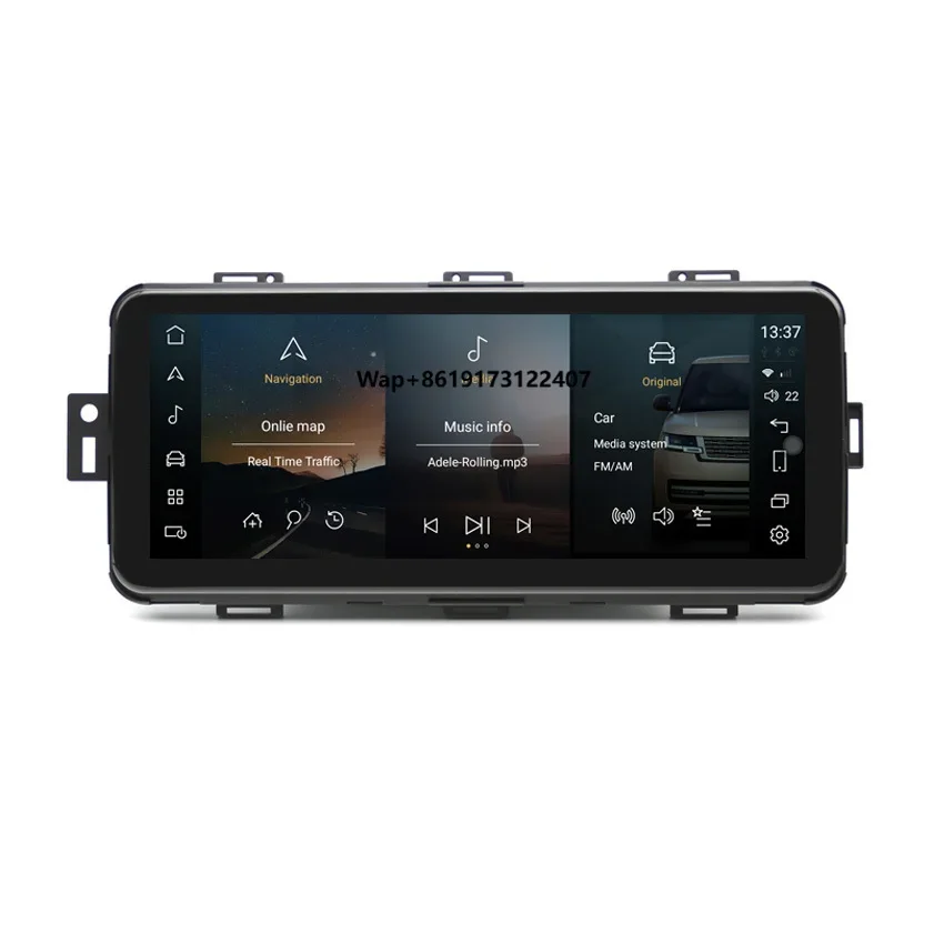 2023 Car Accessories 12.3 Inch Android 8 Core Car Upgrade Interior Kits Radio GPS Navigation for  Sport L494
