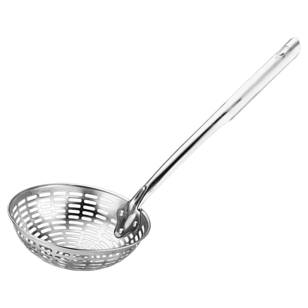

Insulated Noodle Spoon Colander Stainless Steel Skimmer Ladle Slotted Spoon Pasta Drainer Hand Strainer Metal Strainer with