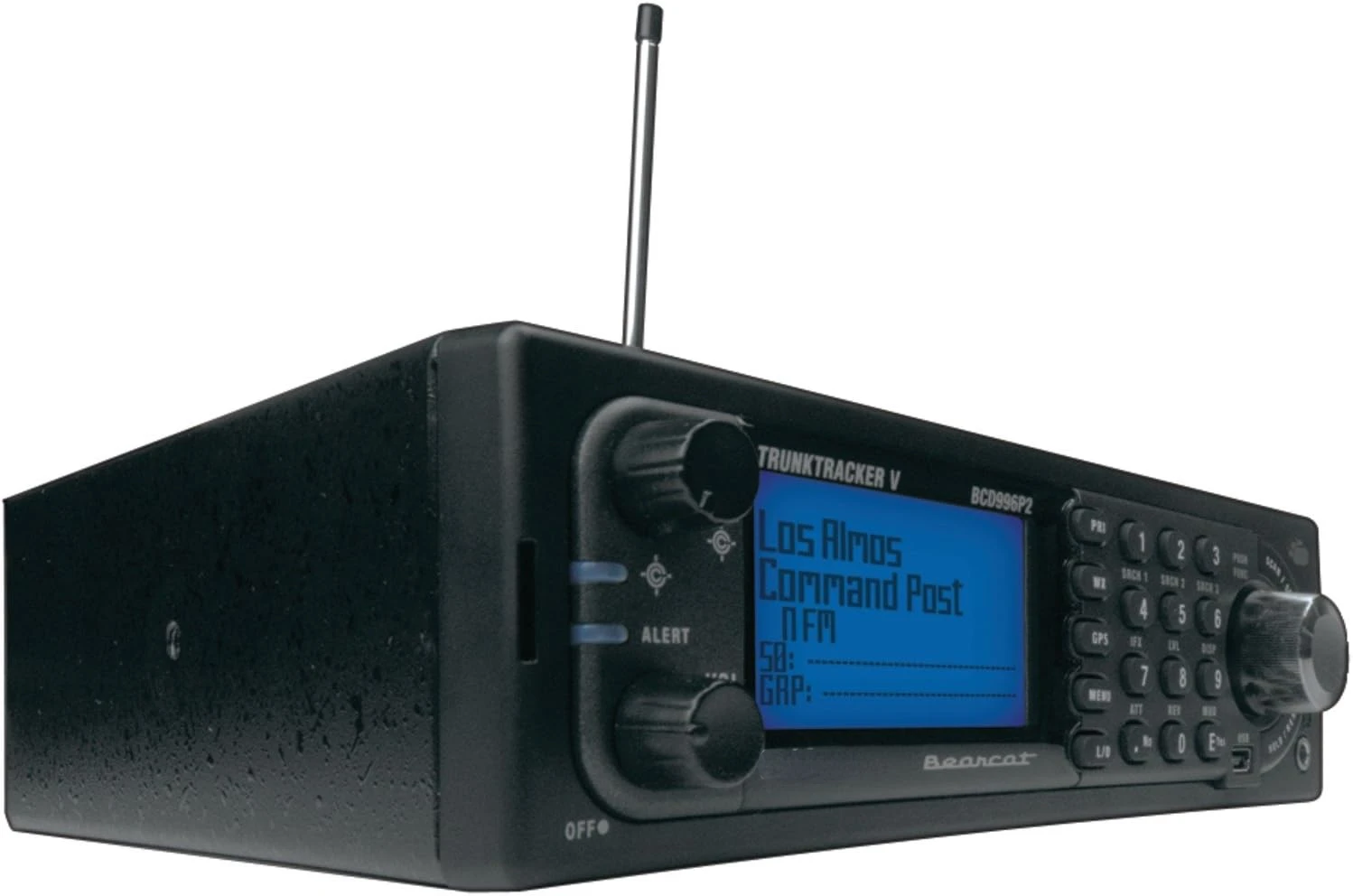 Digital Mobile TrunkTracker V Scanner, 25,000 Dynamically Allocated Channels, Close Call RF Capture Technology