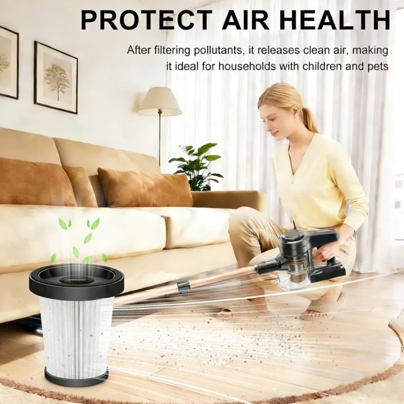 

【HIGH GRADE】Replacement Filter-4 Pack For NADALY A13 Cordless Vacuum Cleaner- Vacuum Cleaner Filter