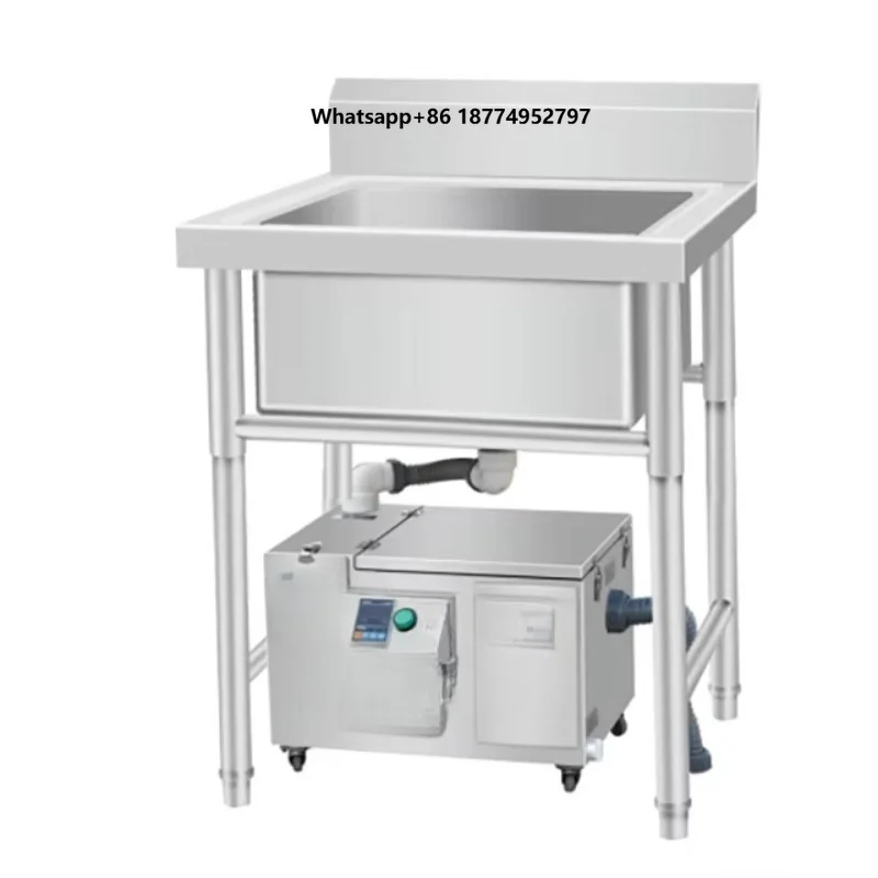 Malaysia Hot Sales Kitchen Restaurant Hotel Use Under Sinks Full Intelligent Oil Water Separator Grease Trap
