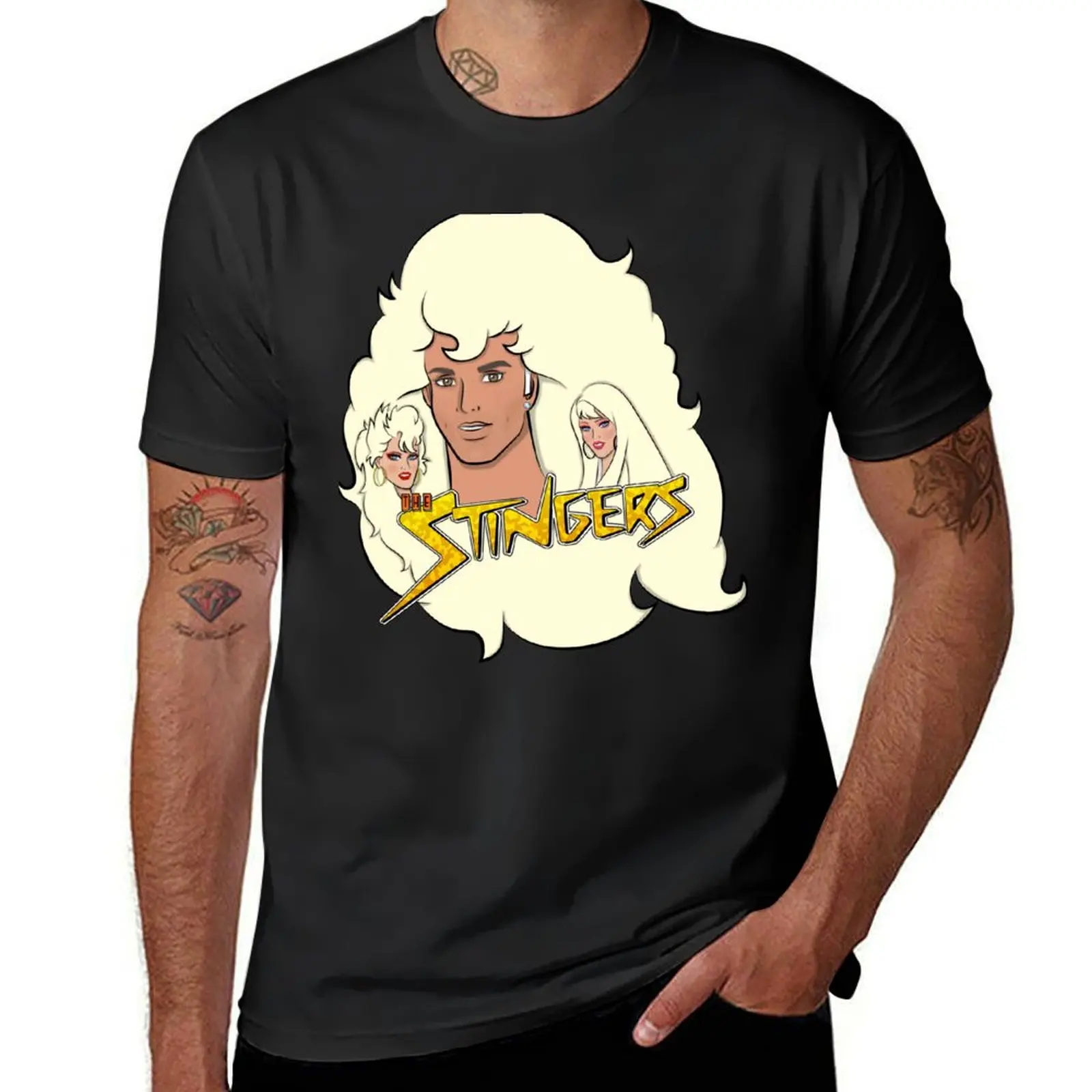 The Stingers T-Shirt oversizeds cute tops mens clothes