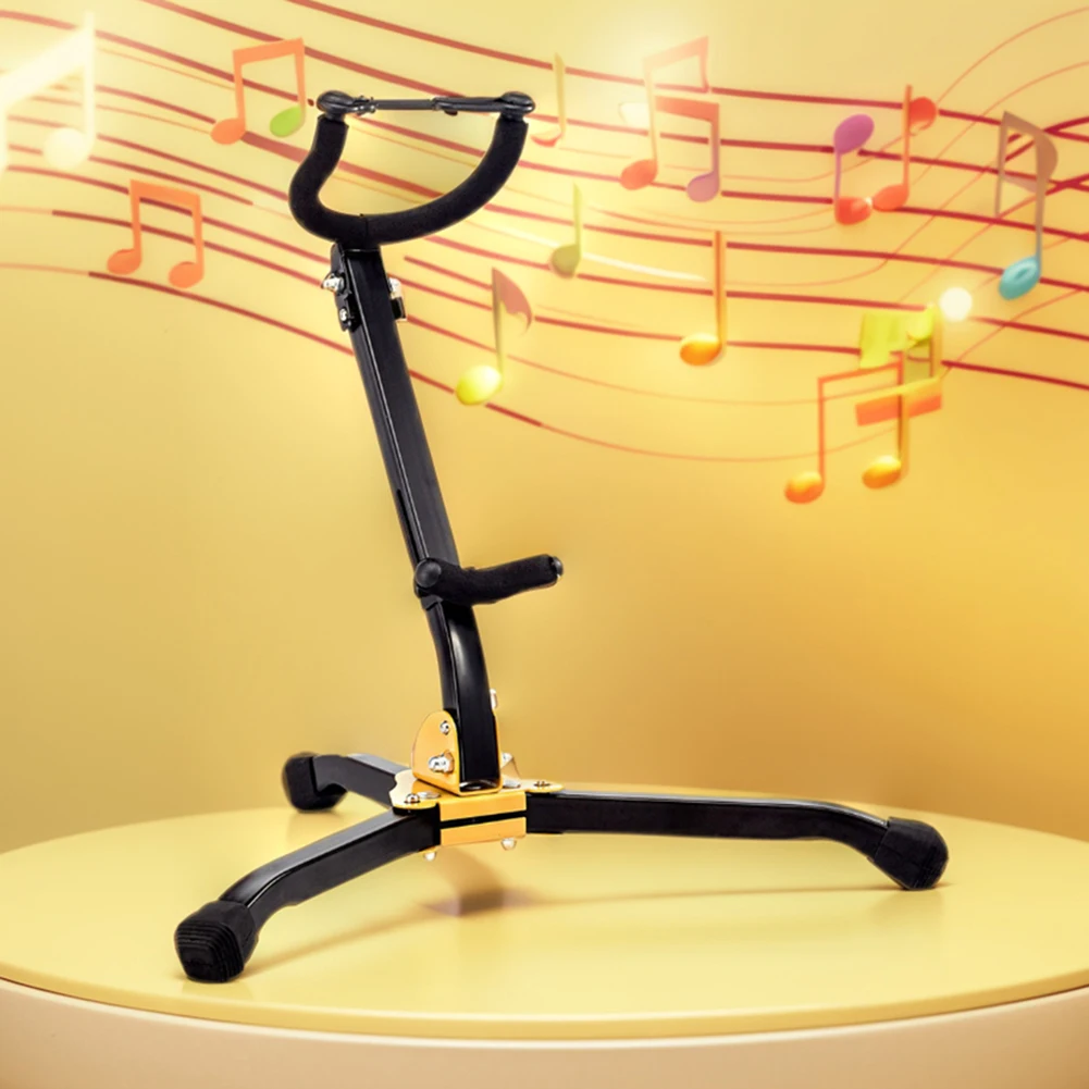 

Alto Tenor Saxophone Stand Portable Alto Tenor Sax Holder Adjustable Folding Saxophone Stand Musical Instrument Parts
