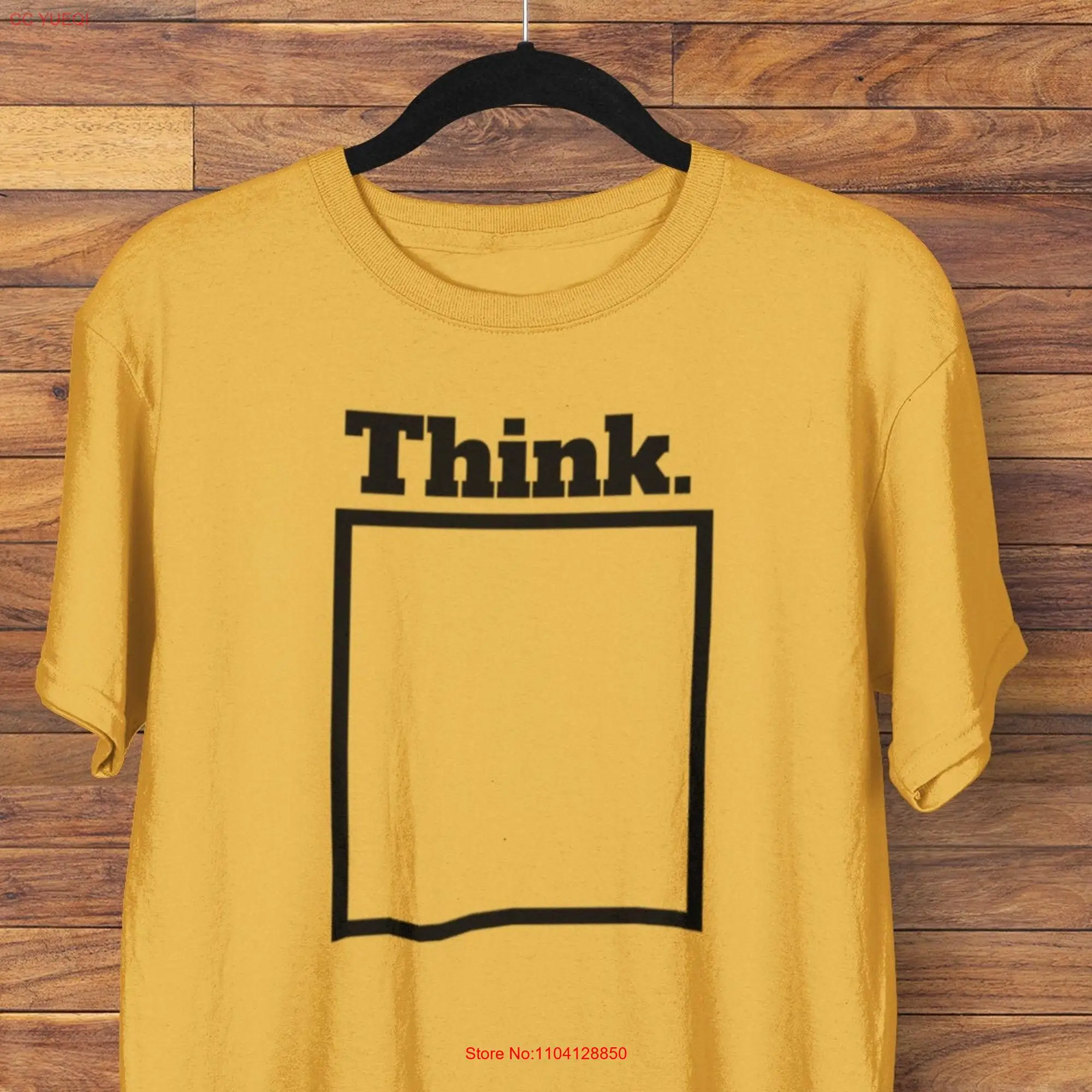 funny shirts for men T Shirt one word tee Think outside the box gift boyfriend husband gifts him Brother