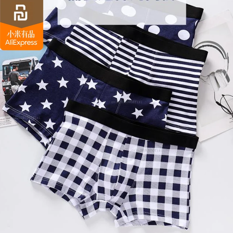 youpin mijia men's underwear men's boxer shorts cotton printed student boxer shorts youpin panties