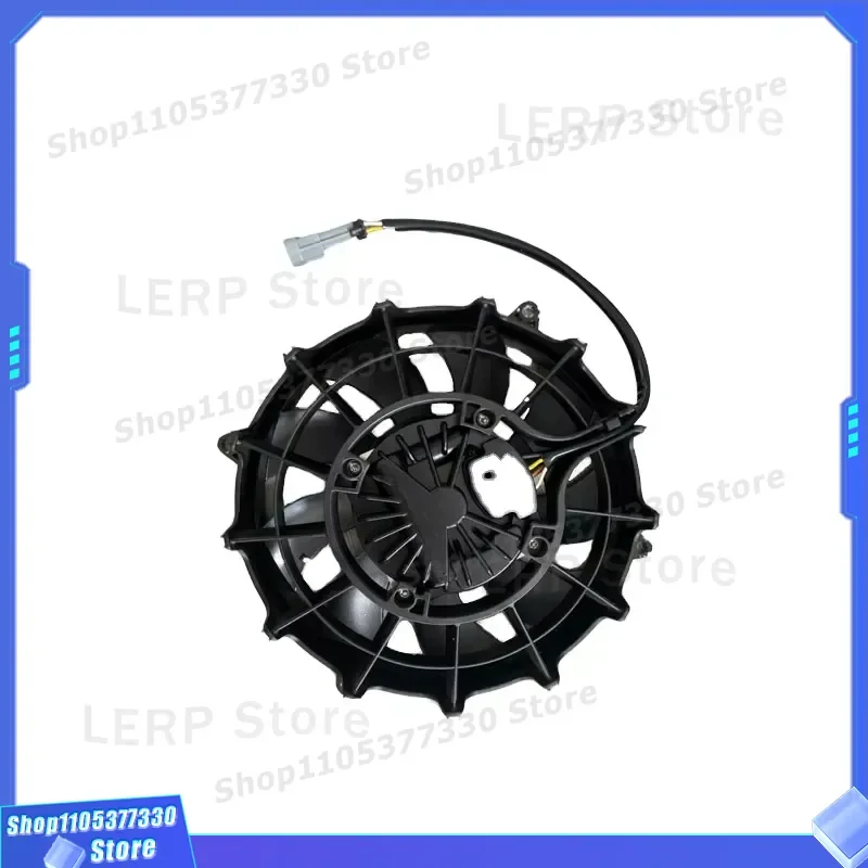 WBLF-1001-AS1200 10 Inch 12V DC Cooling Fan High Airflow Silent Radiator Blower for PC Case Electronics Industrial