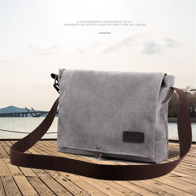 Vintage męska torba płócienna torby Crossbody na ramię na co dzień męski plecak podróżny Messenger torebki męskie Retro walizka biznesowa