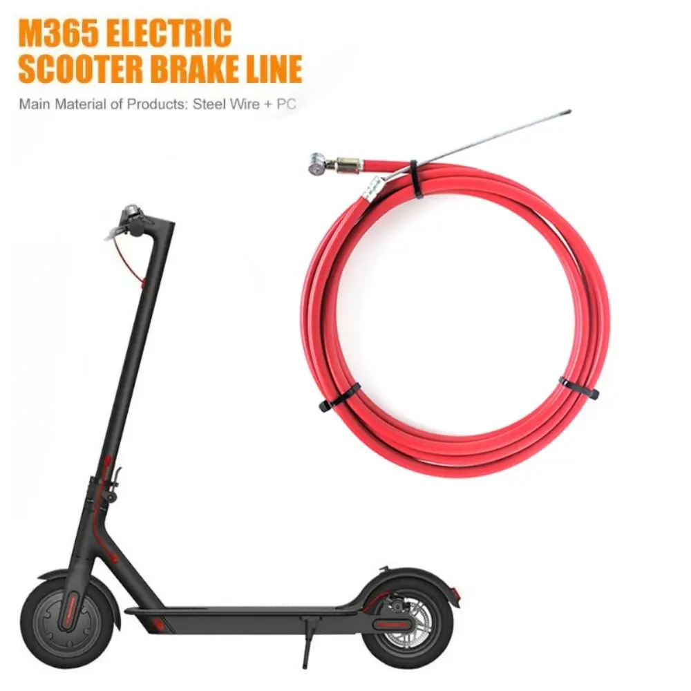 Steel Wire Scooter Brake Line Durable Hard Electric Scooter Brake Cable Replacement Scooter Brake Wire Kick Scooter Enthusiasts