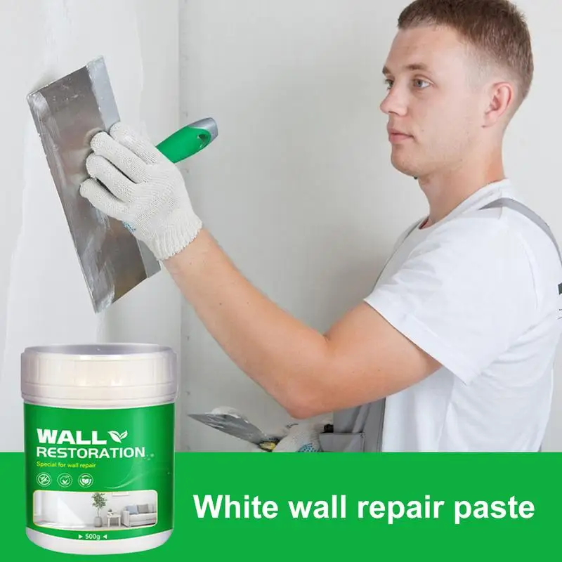 Drywall Patch Repair Kit, Wall Spackle com raspador, fácil de aplicar, preencher buracos, parede da casa, remover manchas