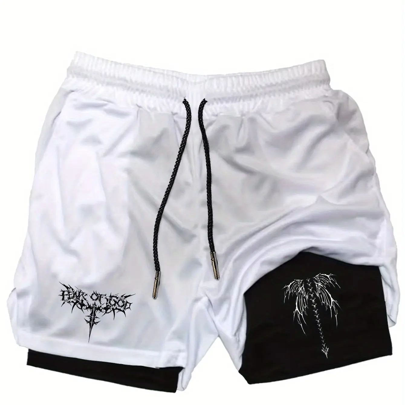 

Мужские шорты для бега 2 в 1, двухслойные спортивные шорты, спортивная одежда, шорты для фитнеса, тренировочные шорты для бега, мужская одежда