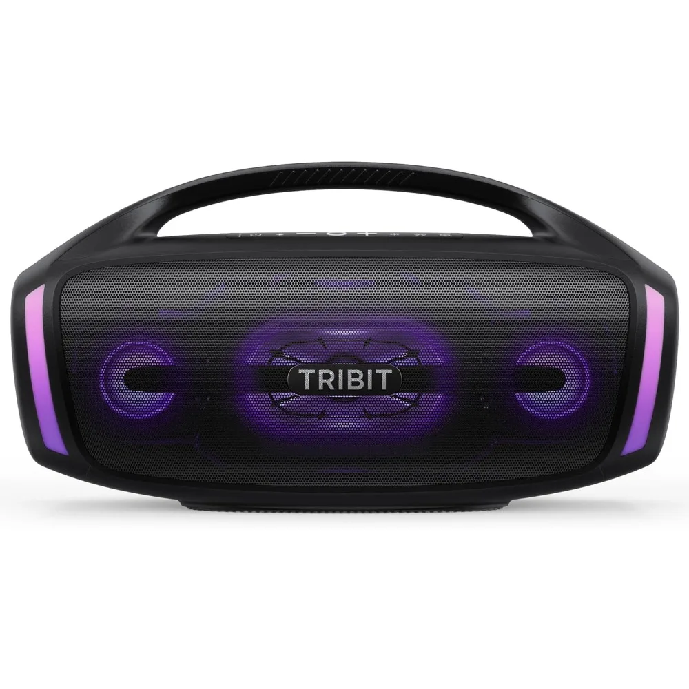 

Bluetooth-динамик StormBox Blast 2, портативный беспроводной динамик мощностью 200 Вт с сабвуфером, XBass, светодиодной подсветкой, Bluetooth 5.4, IP67 Waterp