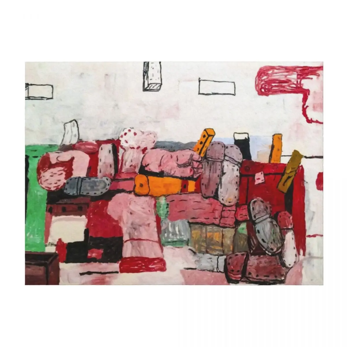 

Philip Guston's artwork Throw Blanket decorative christmas gifts Heavy for winter Blankets