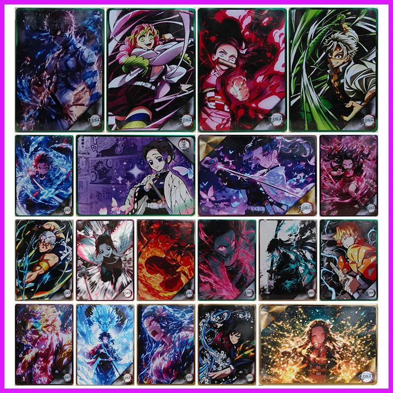 

Коллекционные металлические карточки по аниме «Истребитель демонов»: Аказа, Мицури, Незуко, Санеми, Танджиро, Кочо Шинобу. Игрушки для мальчиков, подарок на день рождения.