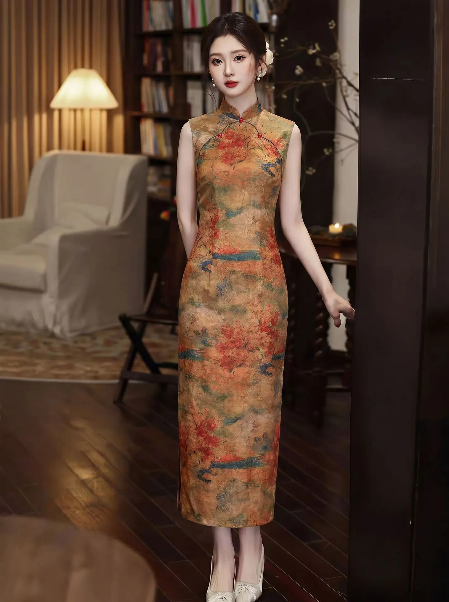 robe-qipao-d'ete-pour-femme-style-jeune-sans-manches-longue-amelioree-style-chinois