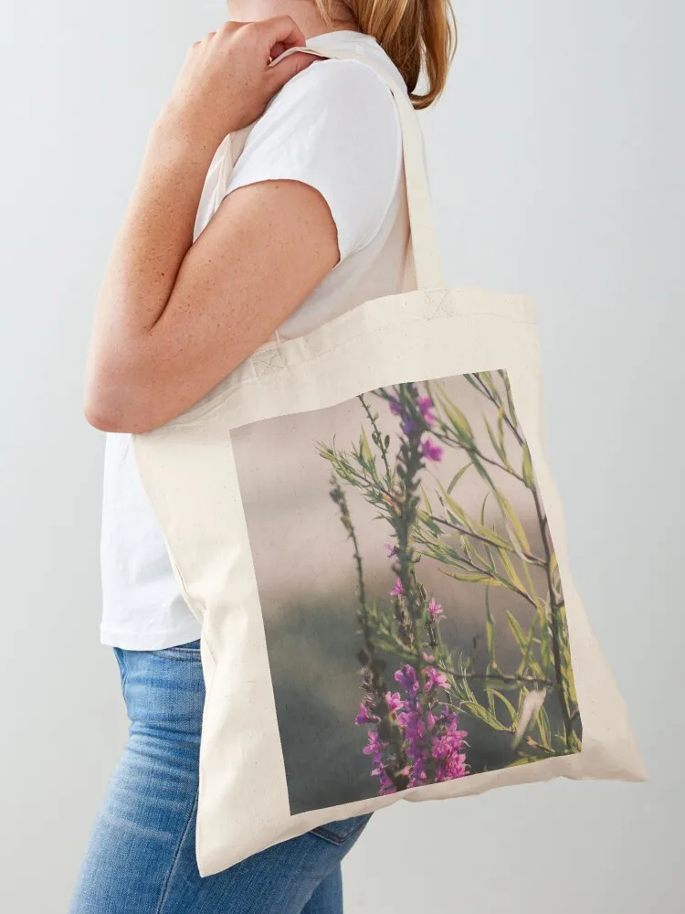 

Violet Blooms Tote Bag reusable shopping bag Large bags for women Candy bags woman shopping bag