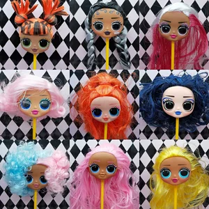 دمية OMG Big Sister للفتيات DIY تلبيس مهرجان ألعاب هدية أنماط مختلفة للاختيار من بينها الجسم والرأس 24 سم أصلي أفضل 10 مبيعات لدمى الرأس الكبير - رقم 8