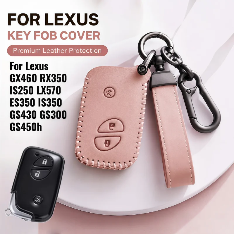 For Lexus CT200h ES 300h IS250 GX400 RX270 RX450h RX350 LX570 3 Buttons Key Cover Protection Case Fob