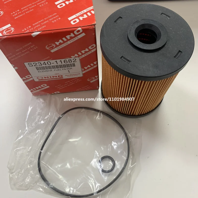 S2340-11682 23401-1682 23304-EV330 23304EV330 High quality fuel filter element for Hino E13C J08E