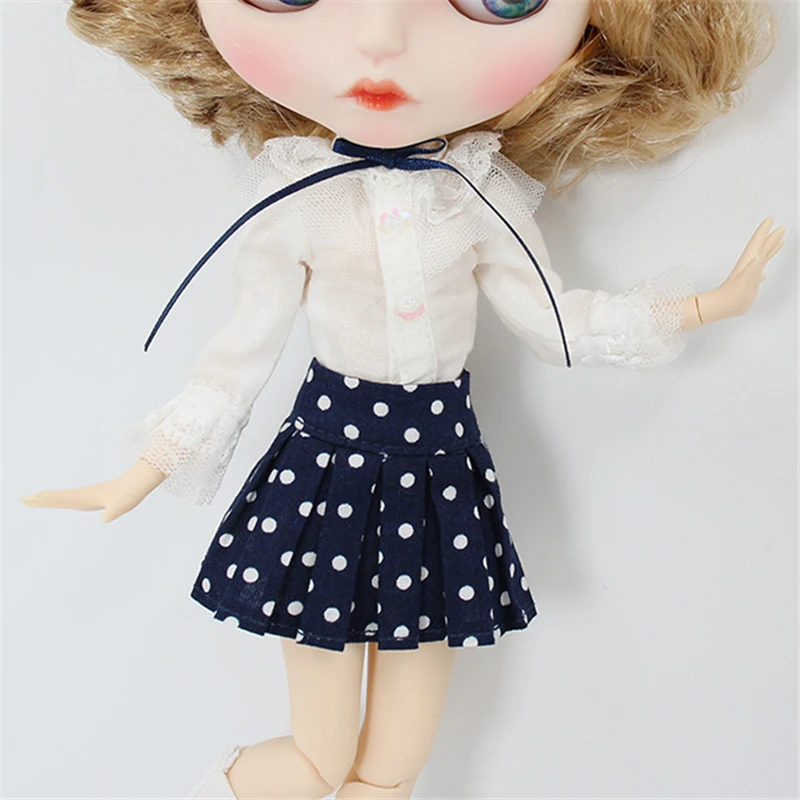 Outfit voor ijzige dbs Blyth pop Kanten jurk elegant en schattig pak 1/6 bjd ob24 anime meisje
