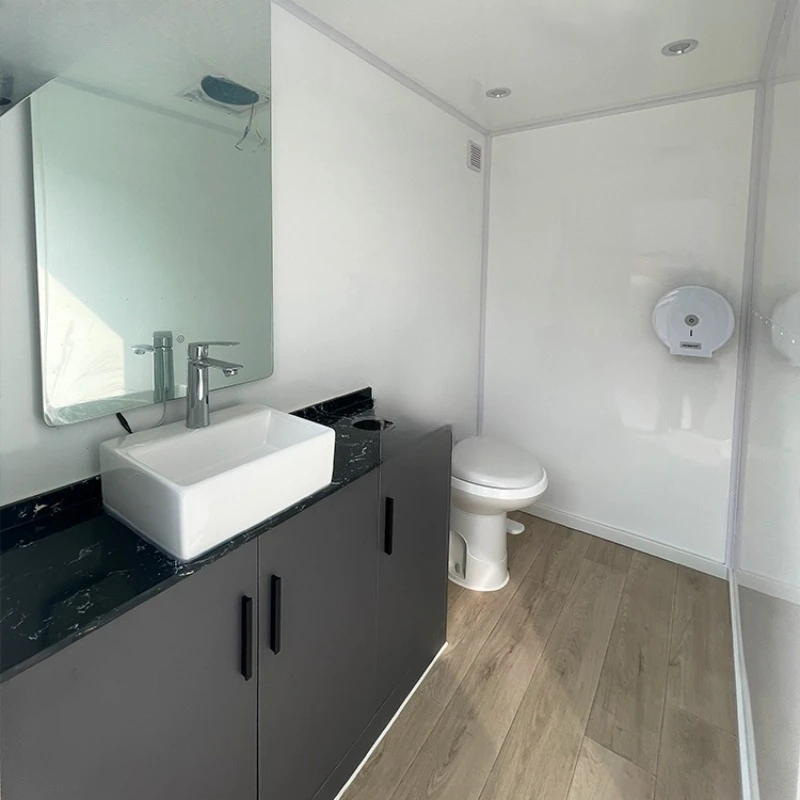 Outdoor Mobile Bathroom Portable Restroom Toilet Trailer Camping and Shower Room