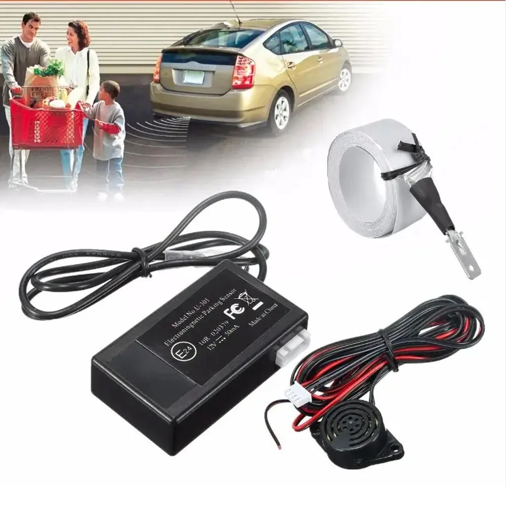 Car Electromagnetic Parking Sensor No Drill Hole Car Reverse Parking Radar Sensors Backup Radar System Easy Install 2026 - Detail 1