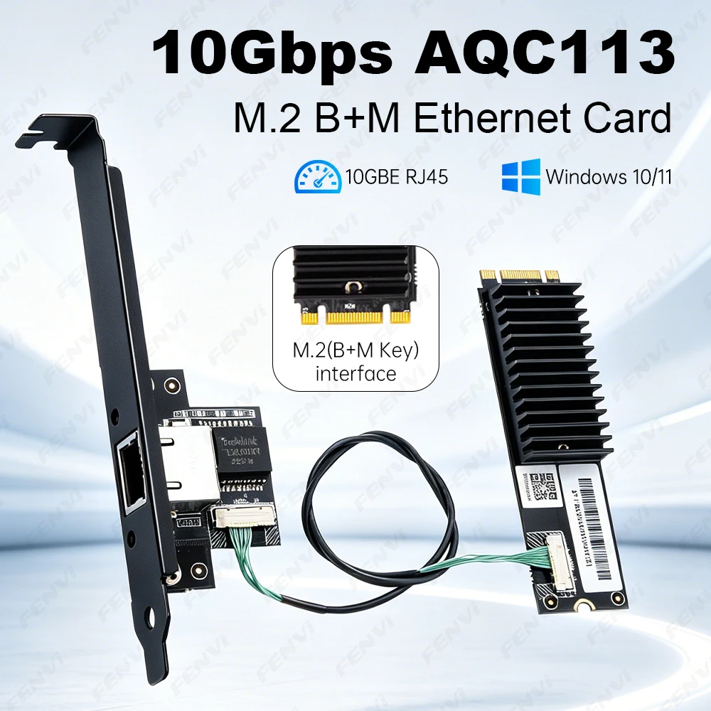 carte-reseau-aqc113-m2-b-m-10gbe-adaptateur-ethernet-gigabit-rj45-10g-25g-1gbps-port-unique-pour-pc-de-bureau-et-serveur