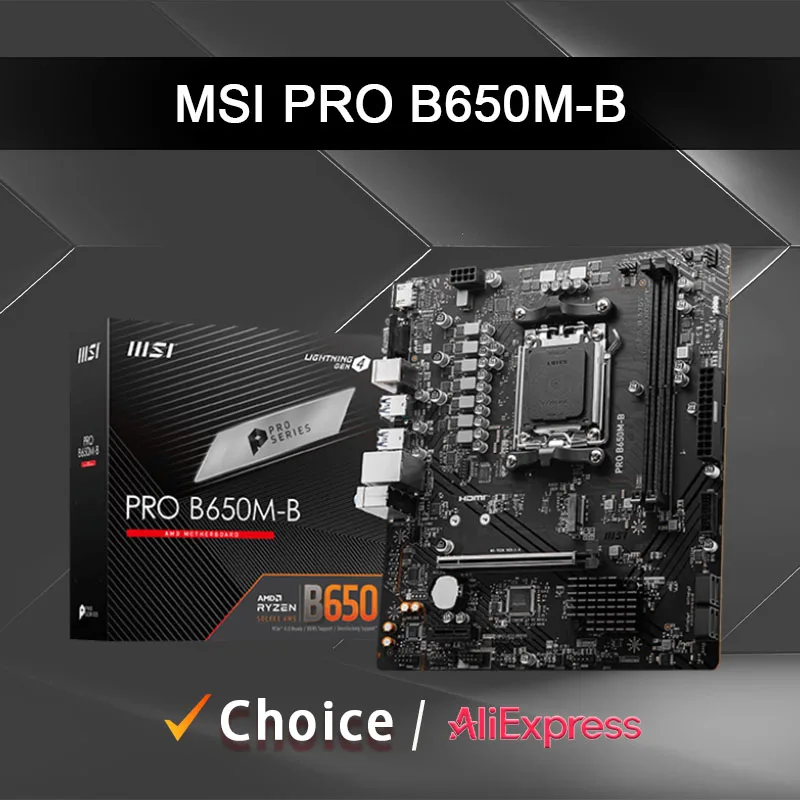 Msi Pro B650M-B New…