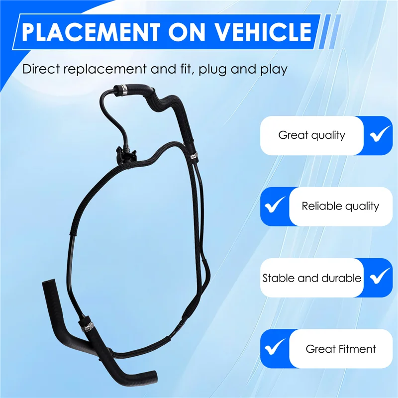 

Ingenious-Car Water Tank Return Pipe Radiator Hose Engine Coolant Hose G3GZ-8063A For Lincoln Continental 3.0 2017-2020
