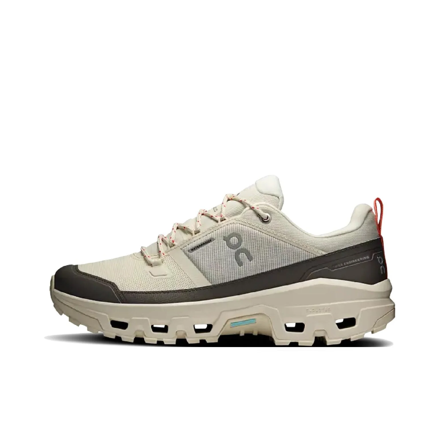 On Cloudrock Low top Mountaineering Hiking Shoes Men's Ecru 3MF10253334