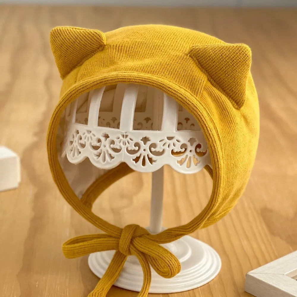 

Infant Fashion Adorable Design Hat Ear Protection Headwear Newborn Headwear Cute Style Infant Ear Protection Cap Boys Wear