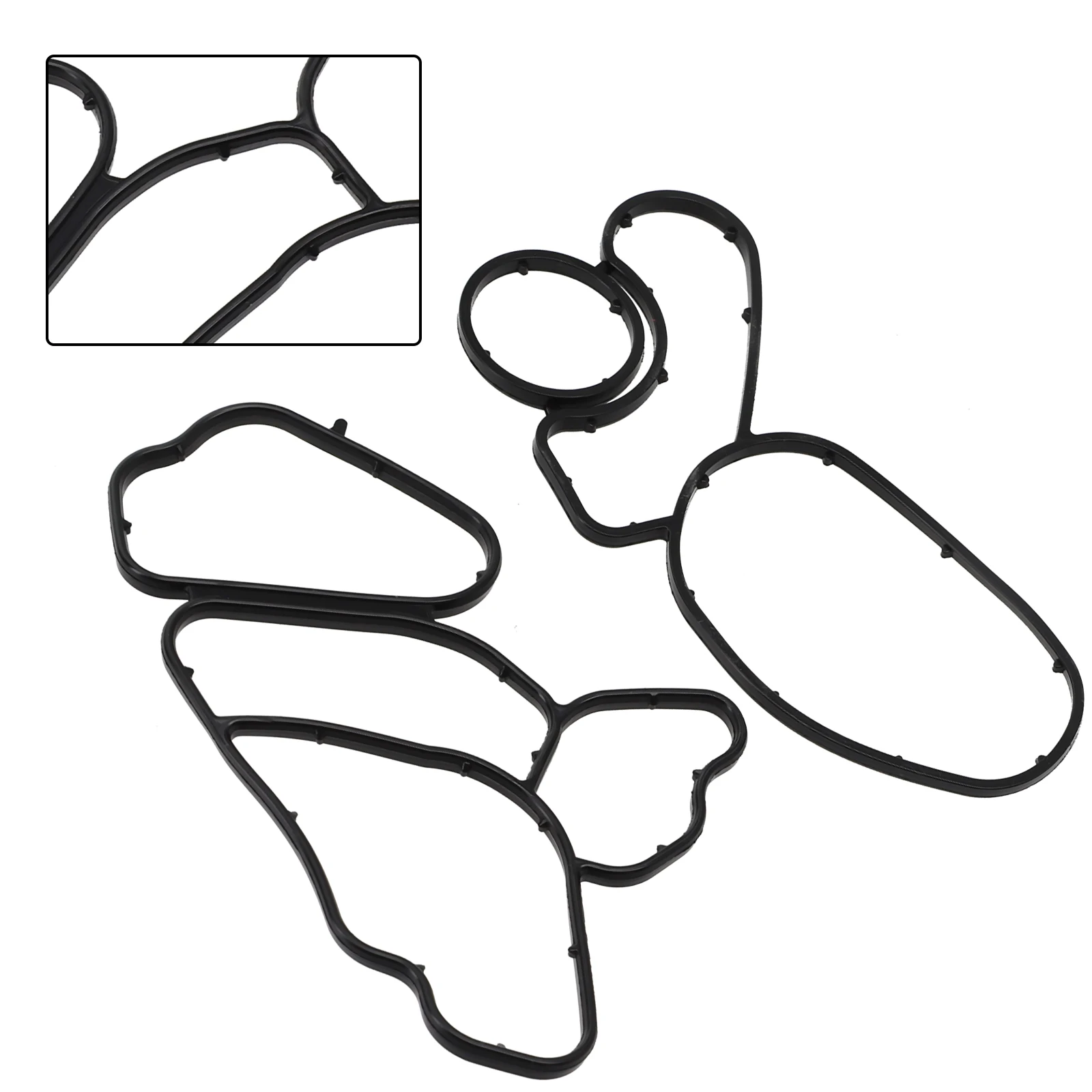 For BMW 3 5 6 7 Series X 3 X 5 Kit Element Seal Gasket 11427788455 + 11427788463 Easy Installation Housing 1kit