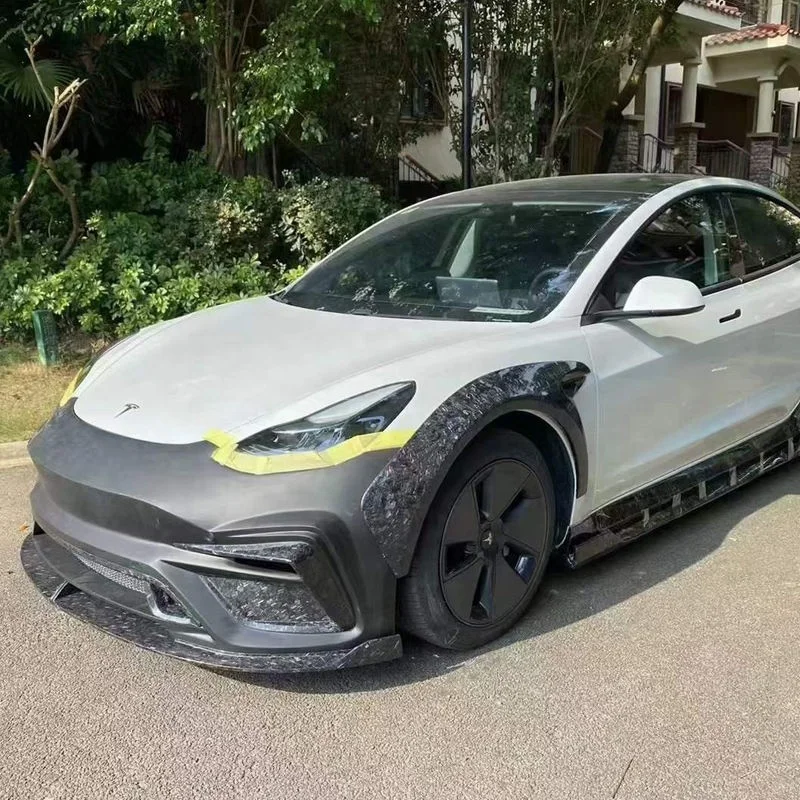 Classic Car Restomod Body KitsHigh Quality New Model 3 Car Body Kit IMP Style Front & Rear Bumper Wheel Eyebrow Hood Spoiler