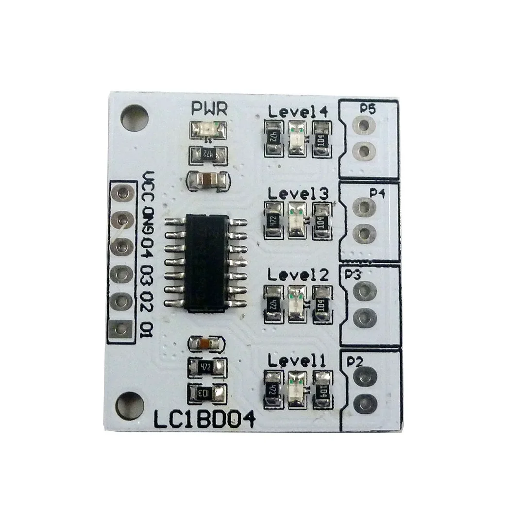 

LC1BD04 DC 5V 4 Digital Water Level Indicator Board Liquid Sensor Controller Module For Arduino UNO MEGA Fish Tank