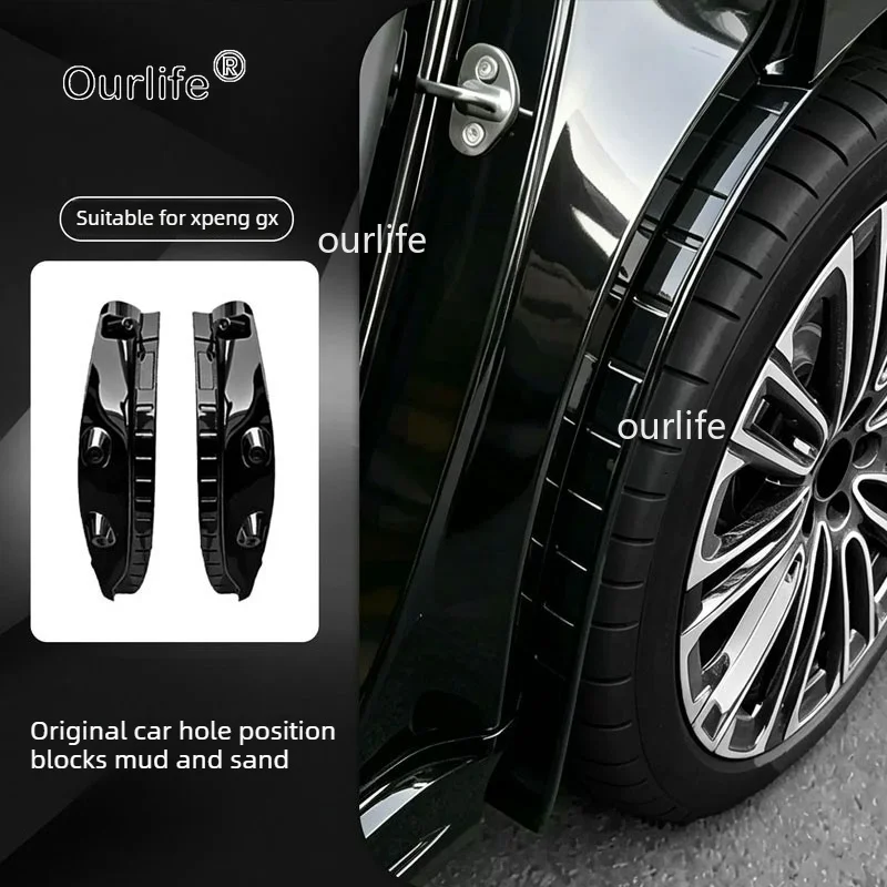 For XPENG GX 2026 2027 Car Mud Guards Rear Wheel Fender Antifreeze Mudguard Mudflaps Antifreeze Accessories